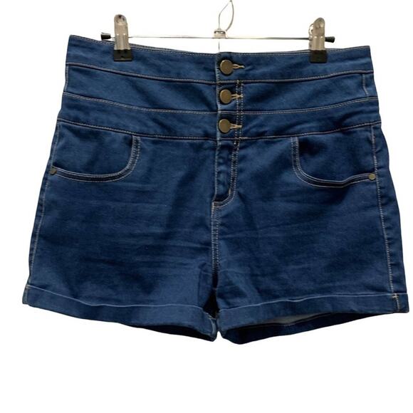 TINSELTOWN denim couture size 9. Three button and zipper front. High rise. - Picture 1 of 5